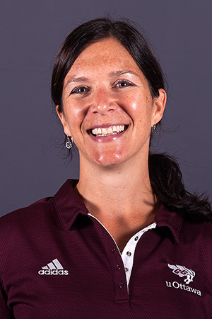 Assistant Coach Isabelle Aube headshot